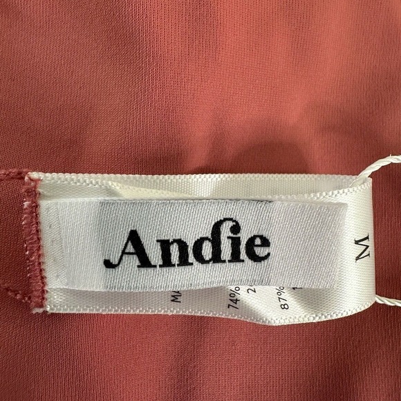 Andie Swimwear The Riviera High Waisted Bottom Women Sz Med Punch Sculpting NWT - Picture 5 of 8